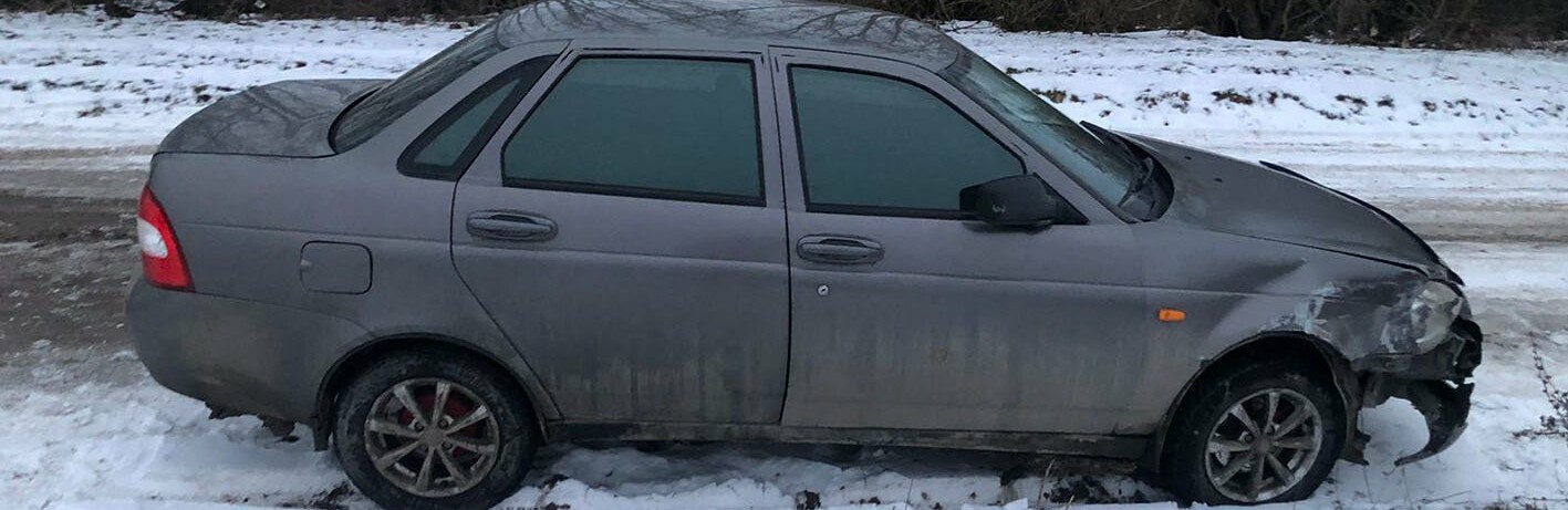 На Хмельниччині виявили викрадача автомобіля, який у стані сп’яніння вчинив ДТП та зник з місця події