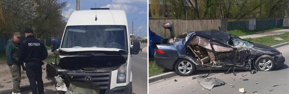 На Хмельниччині встановлюють обставини ДТП, в якій постраждав 42-річний водій