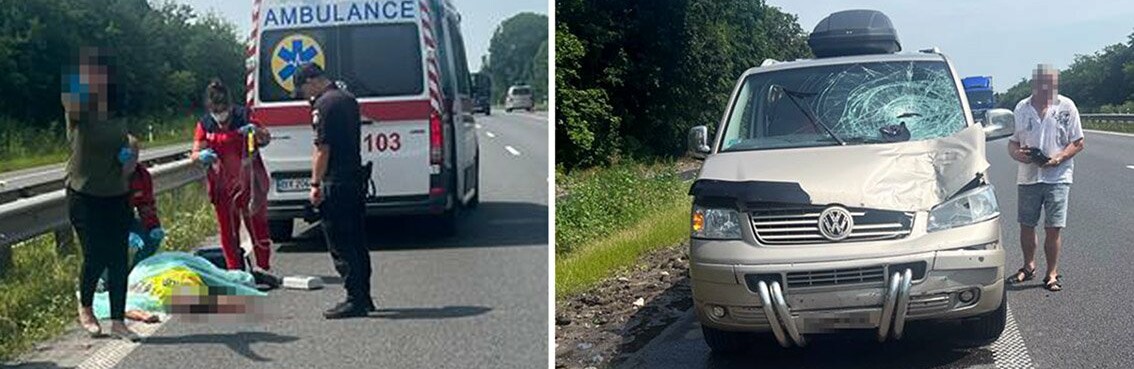 На Хмельниччині встановлюють обставини ДТП в якій загинув 67-річний дорожній робітник
