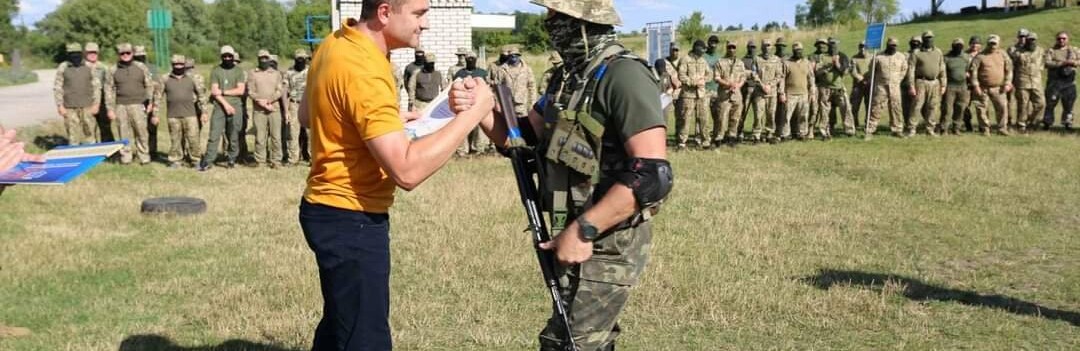 У Хмельницькому завершилися перші тренування-змагання між добровольчими формуваннями