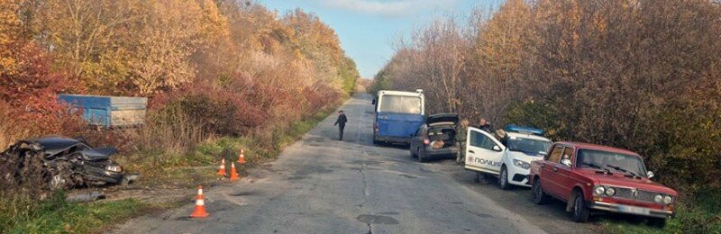 На Хмельниччинні в ДТП травмувались троє людей