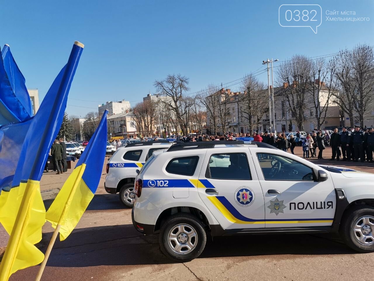 Хмельниччині вручили 43 поліцейських авто Renault Duster, фото-2 Хмельниччині вручили 43 поліцейських авто Renault Duster, фото-2