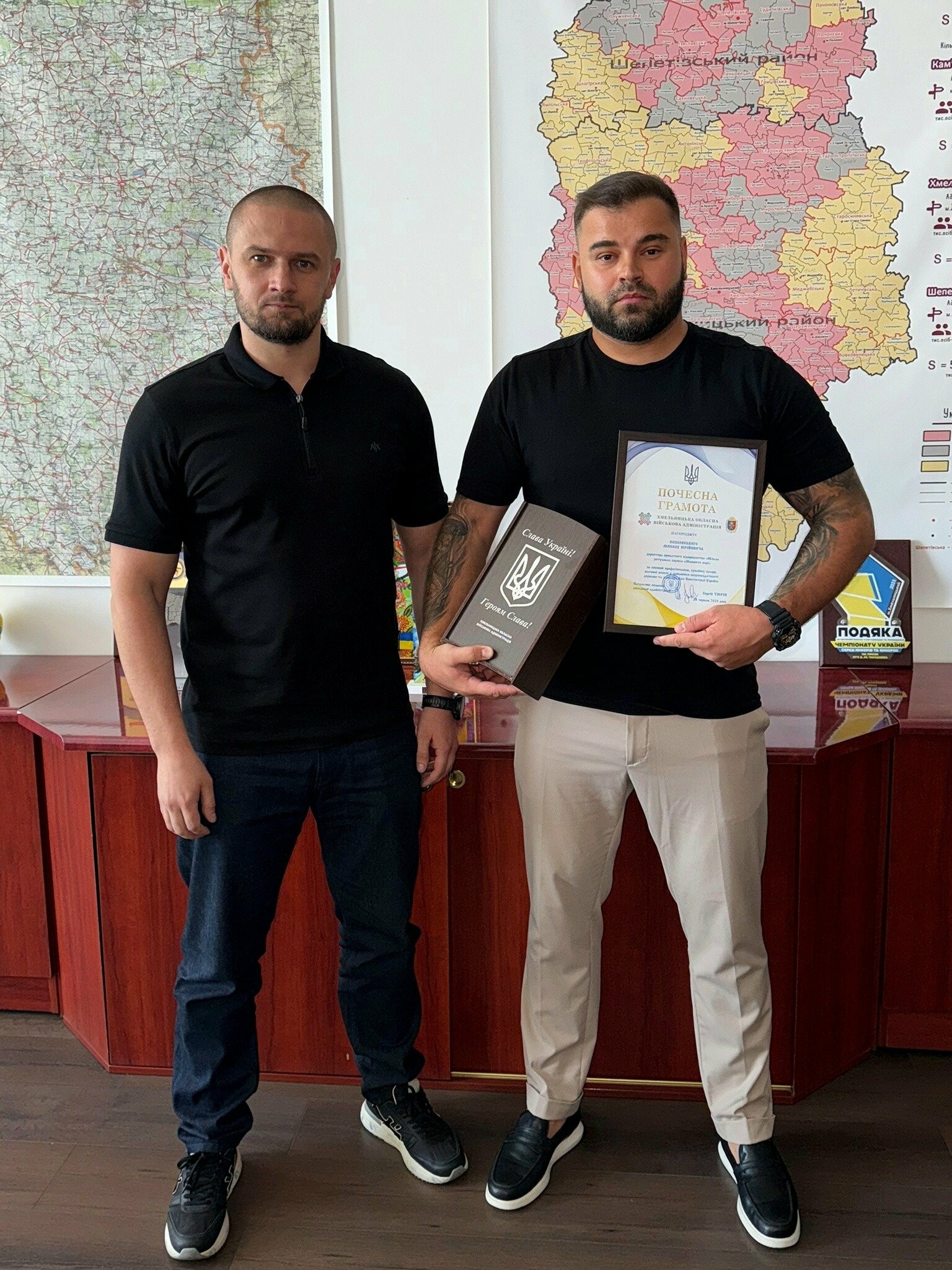 Керівника "Memento mori" відзначено почесною грамотою Хмельницької ОВА