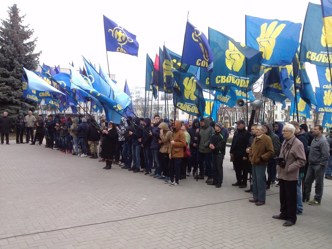 Хмельницький рік тому: збільшено вартість проїзду, пікет бі..., фото-5 Хмельницький рік тому: збільшено вартість проїзду, пікет біля ОДА та інше, фото-5