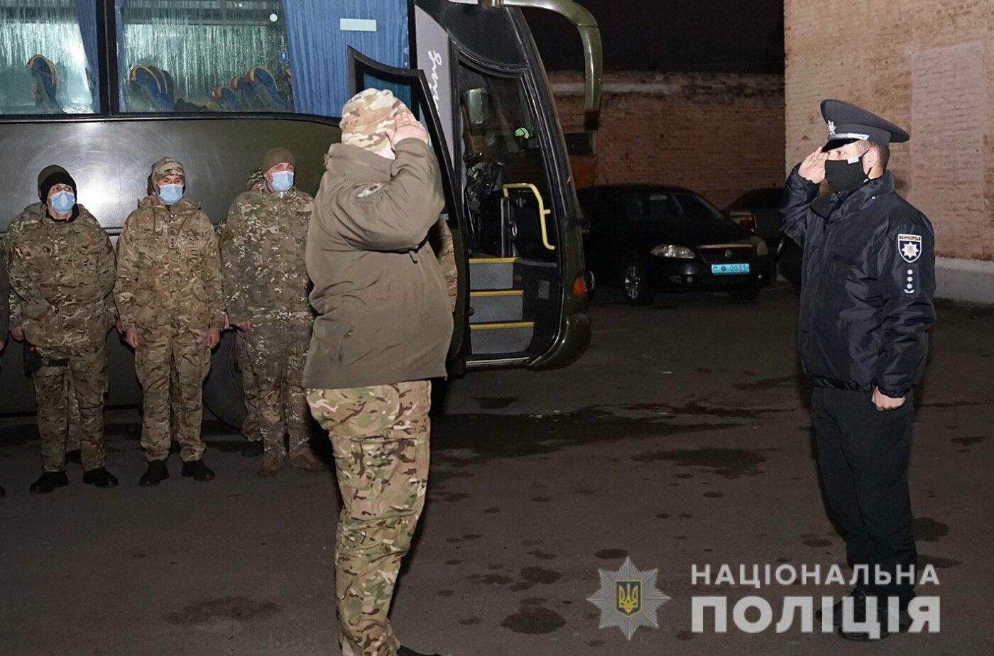 До Хмельницького із зони проведення ООС повернувся зведений загін поліцейських, фото-4