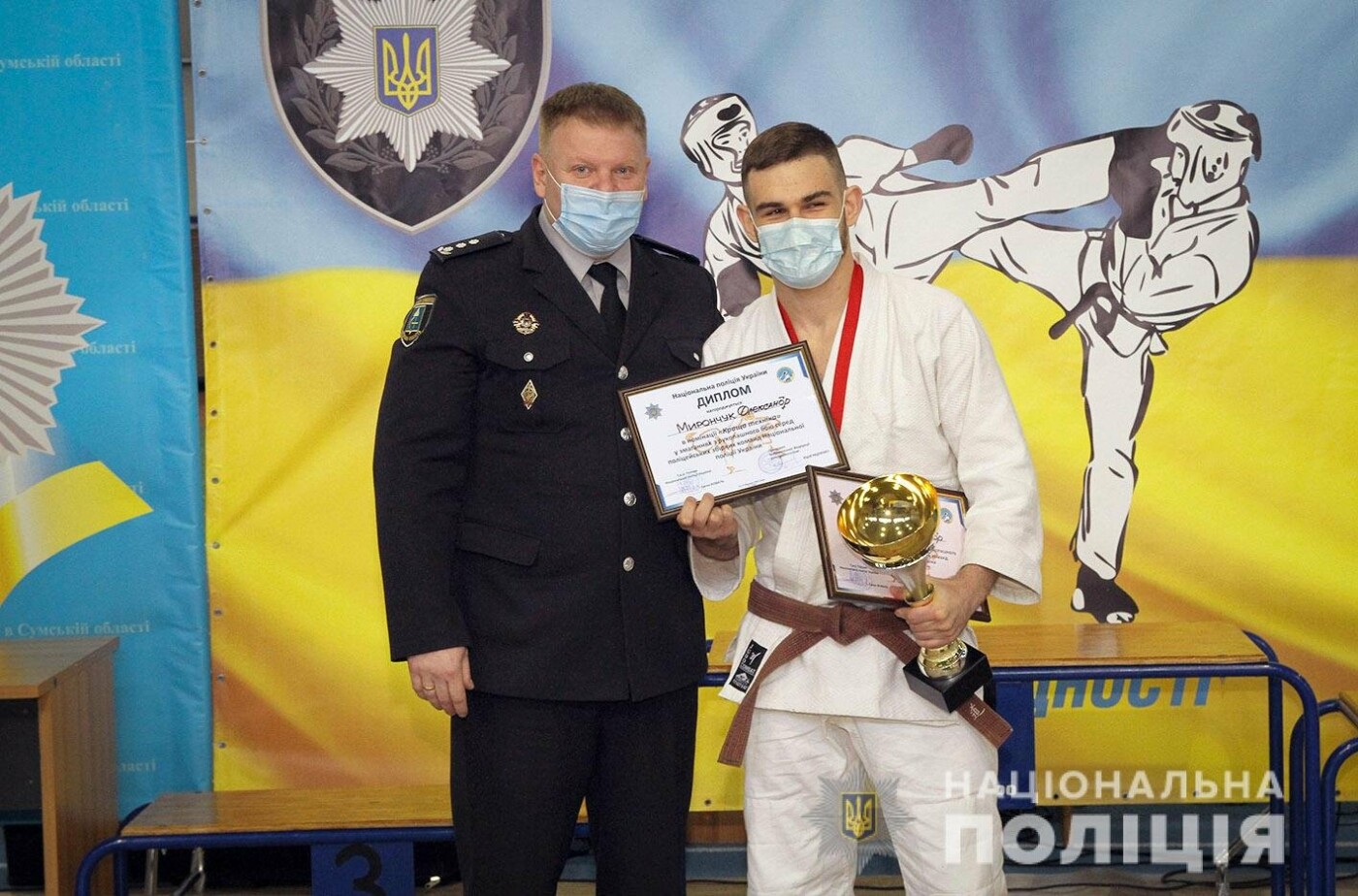 Хмельницький КОРДівець Олександр Мирончук став переможцем Чемпіонату Національної поліції України з рукопашного бою, фото-3