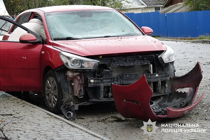 Наслідки ворожої атаки на Кам'янеччину
