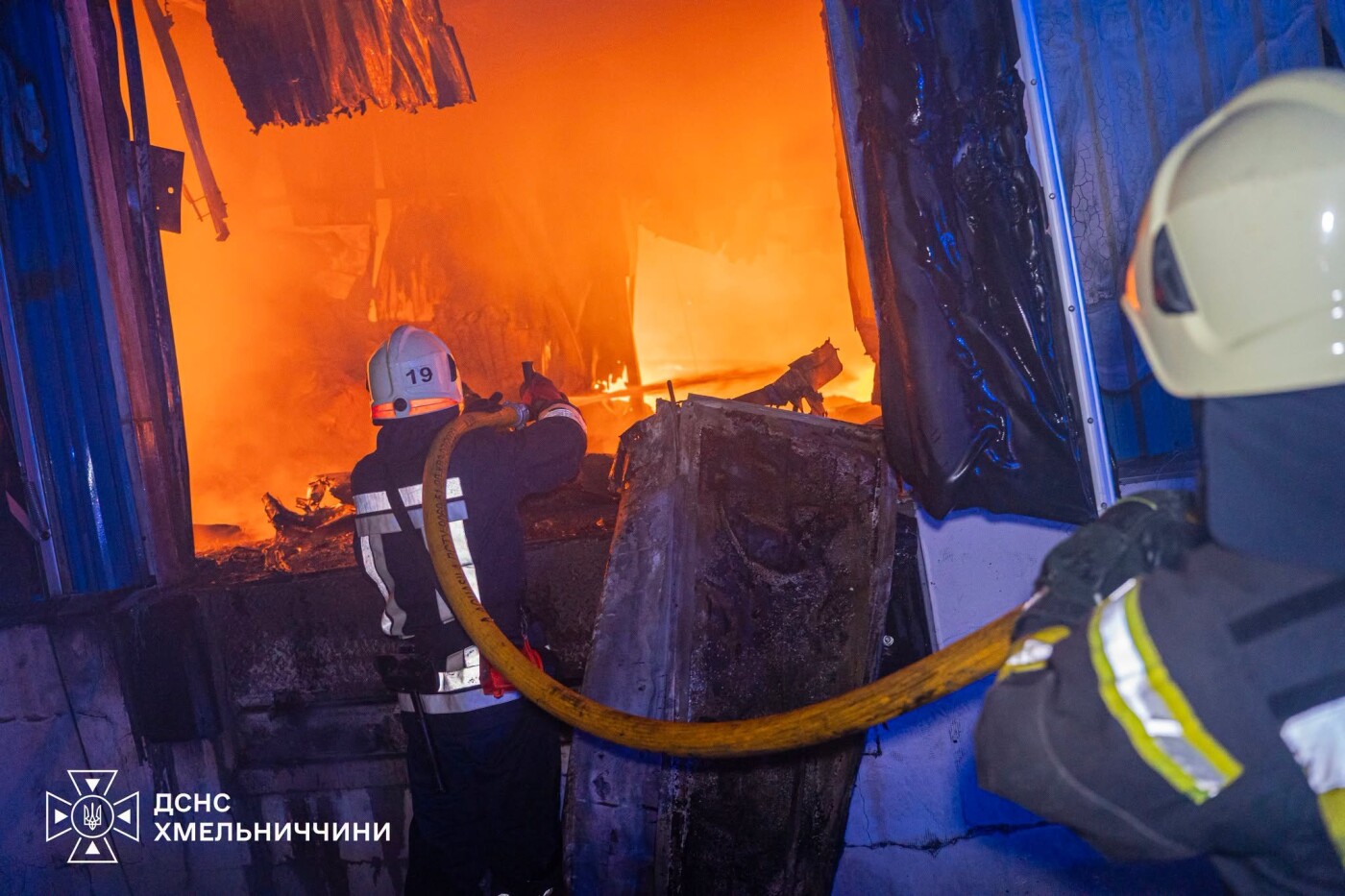 Ліквідація наслідків ворожої атаки на Хмельниччину