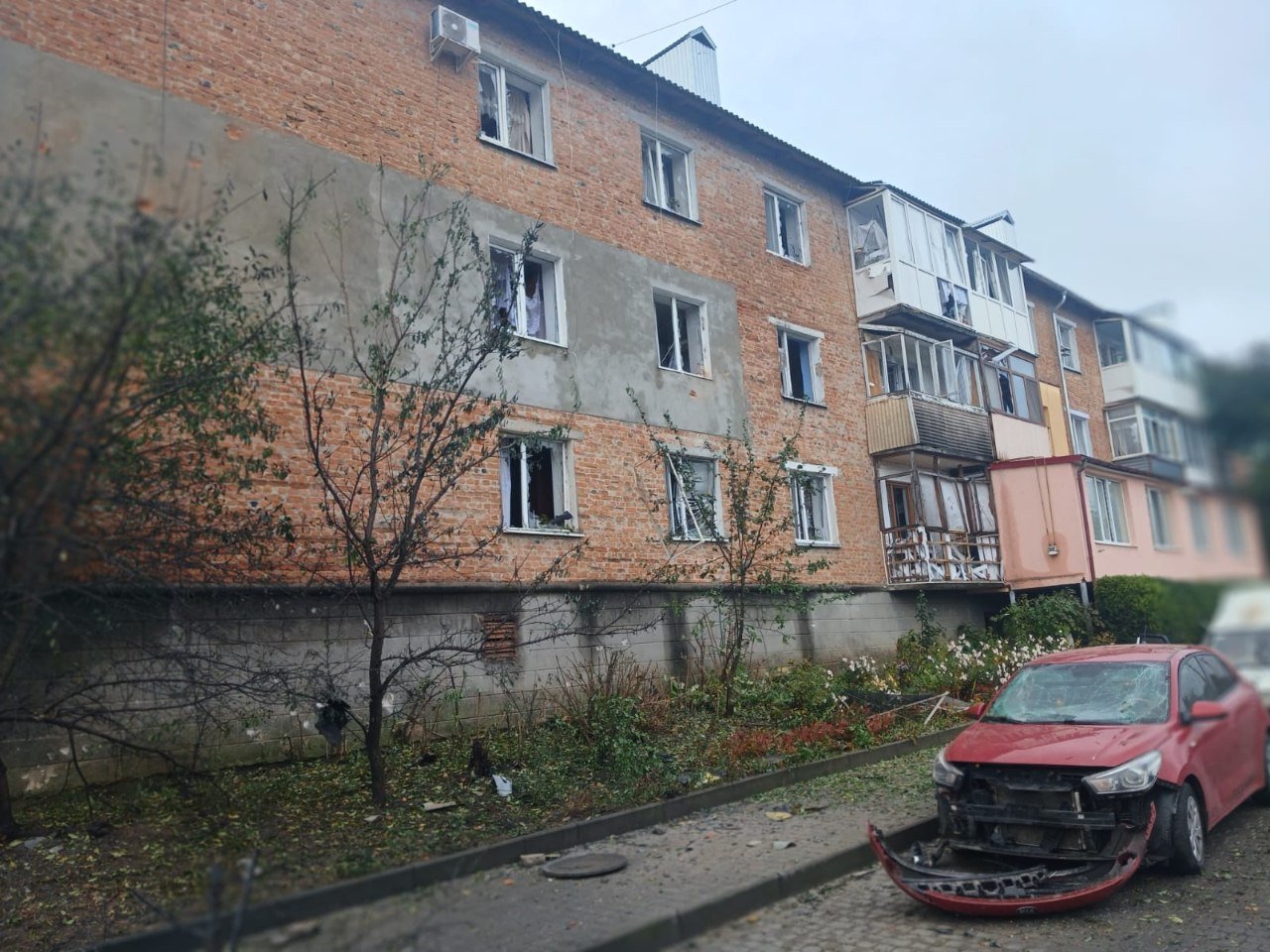 Наслідки ворожої атаки на Кам'янеччину