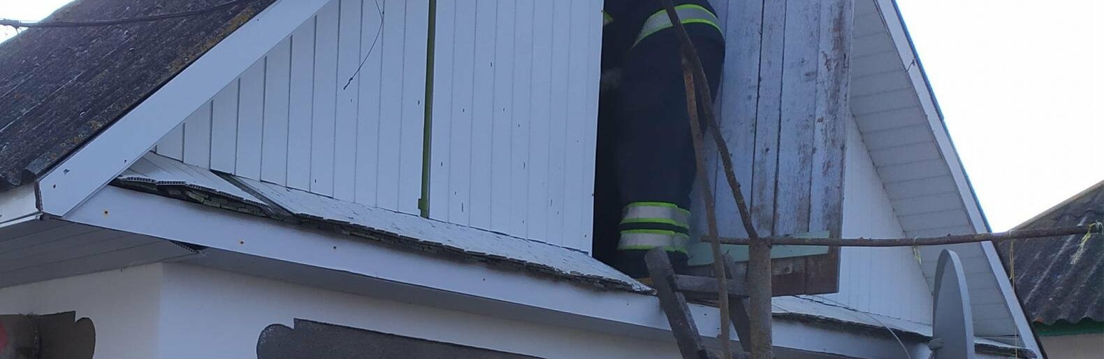 На Хмельниччині під час пожежі травмувався літній чоловік