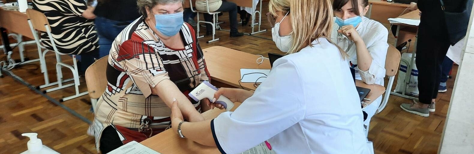 У Центрі вакцинації щеплення зробили понад півтори тисячі хмельничан