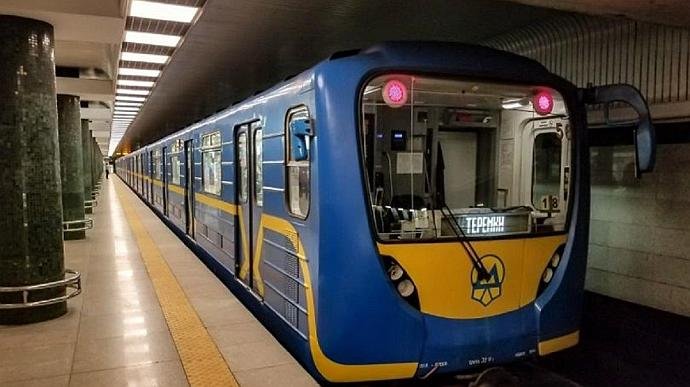 На станції київського метро 