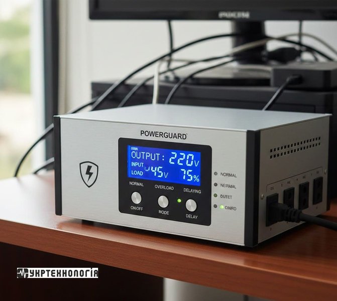 Надійні та технологічні стабілізатори напруги Укртехнологія