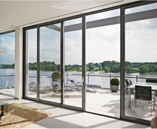 Алюминиевые двери