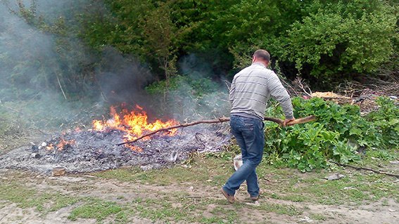 У Хмельницькому спалили наркотиків на 1,5 мільйони гривень (фото) - фото 1